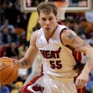 Adidas White and Red Basketball Jersey Size Large